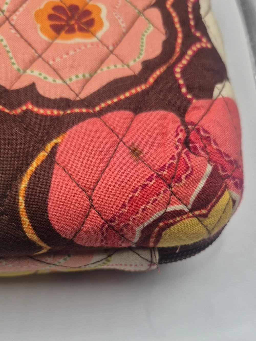Vera Bradley QUILTED BUTTERCUP LAPTOP PORTFOLIO CASE